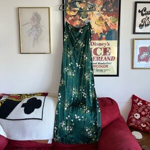 Reformation Frankie Silk Dress in Buena, Size 12